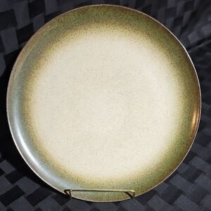 Heath Coupe Line Pottery Sea & Sand Ceramic Dinner Plate, Handcrafted